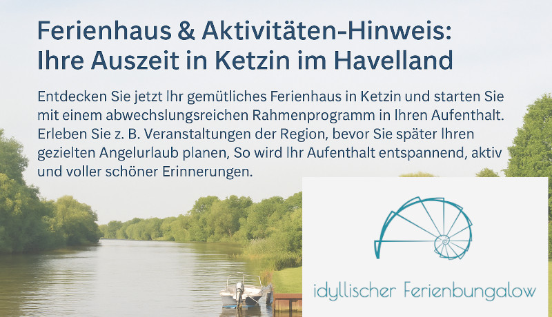 Hinweise Aktivitäten Ketzin